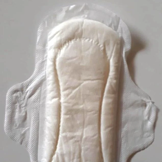 Female Cotton Sanitary Pad Wuglo Super Absorbent Maxi / Super Disposable Wingless