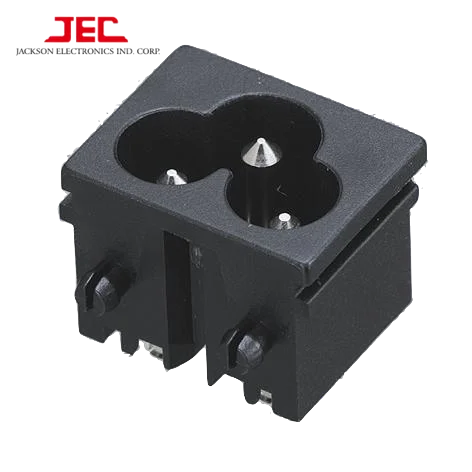 JEC TAIWAN IEC60320 C6 POWER AC INLET 3 pin SOCKET plug connector