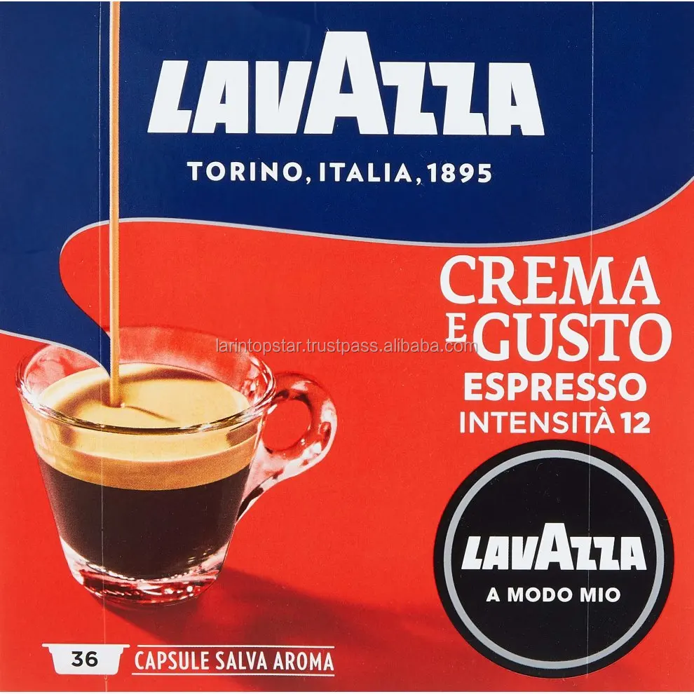 Капсулы lavgirl A Modo Mio Coffee Crema E Gusto эспрессо