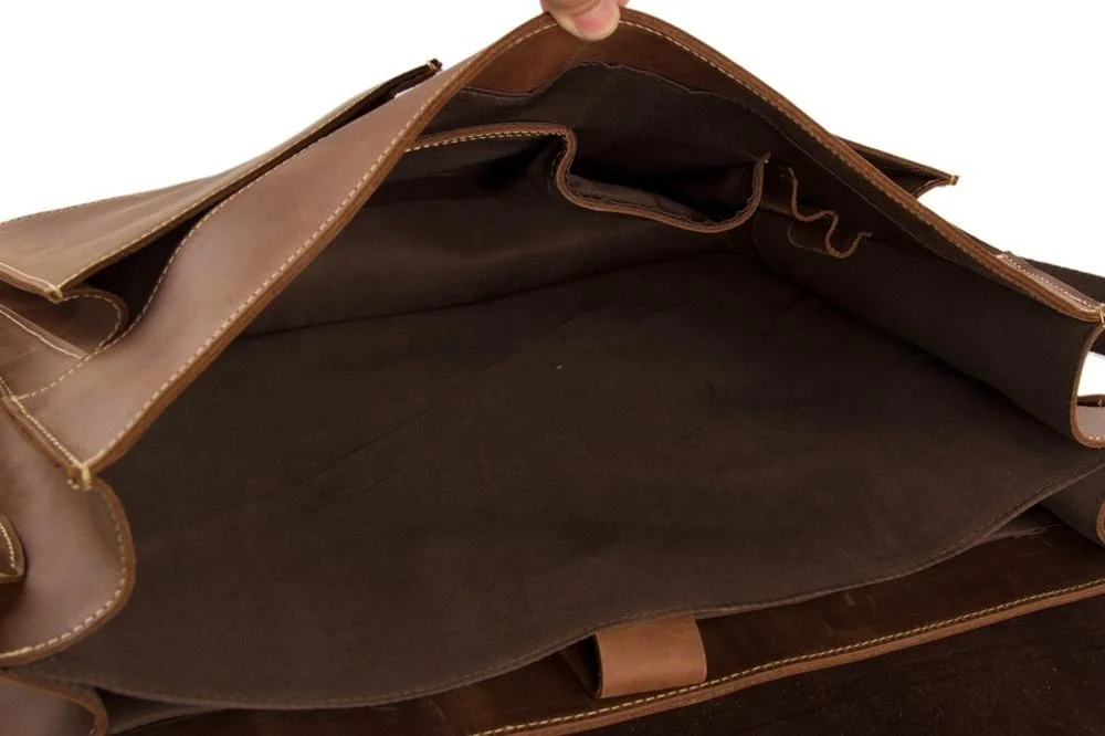Handmade Italian Full Grain Leather Briefcase Men Messenger Bag Laptop Bag Stylish Handmade Top Grain Leather Good Quality Bag