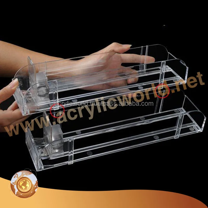 Customized plastic tobacco pusher and divider shelf management system factory supply