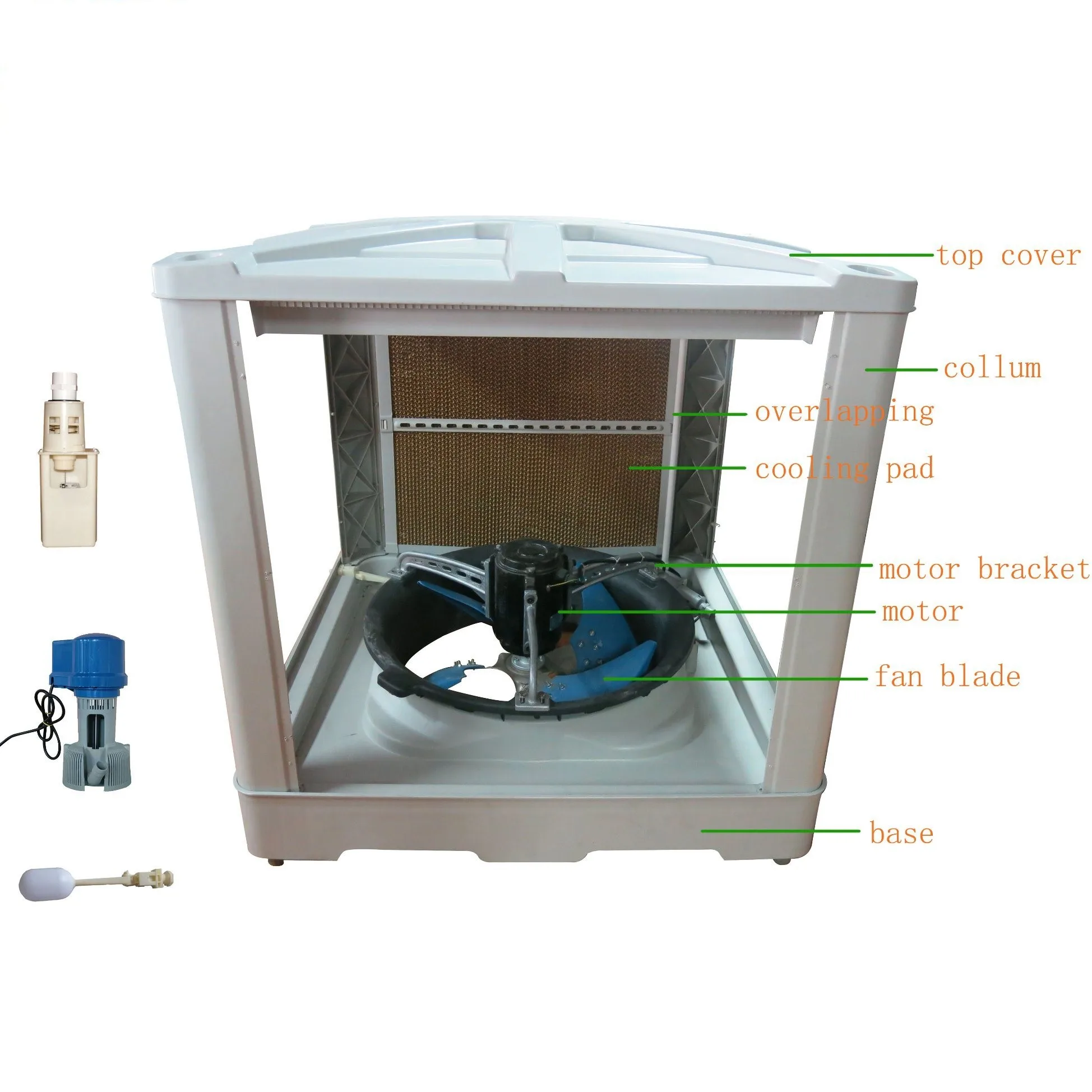 
2.2kw saudi arabia industrial desert air cooler 