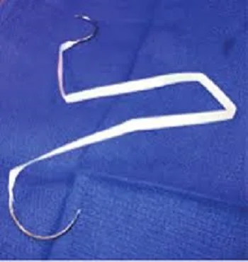 High Quality Best Price High Selling Cerclage Polyester Sterile Double Needled Tape Cervix Set Sutures