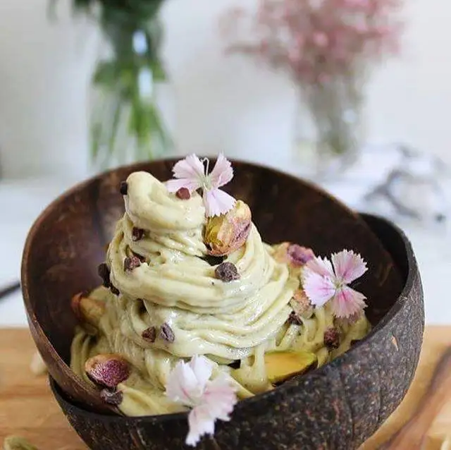 Sustainable Coconut Shell Bowl For Organic Vegan Smoothies Healthy Meals And Zero Waste Living