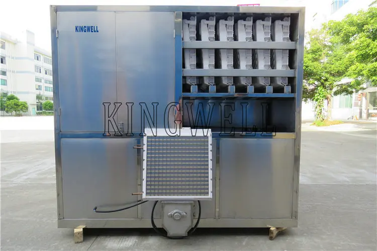 Industrial ice makers 3000kg 5000kg cube ice machine for ice factory