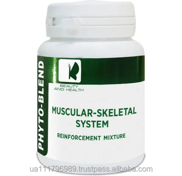 MUSCULAR-SKELETAL SYSTEM REINFORCEMENT MIXTURE natural organic health supplement in tablets OEM manufacturer private label