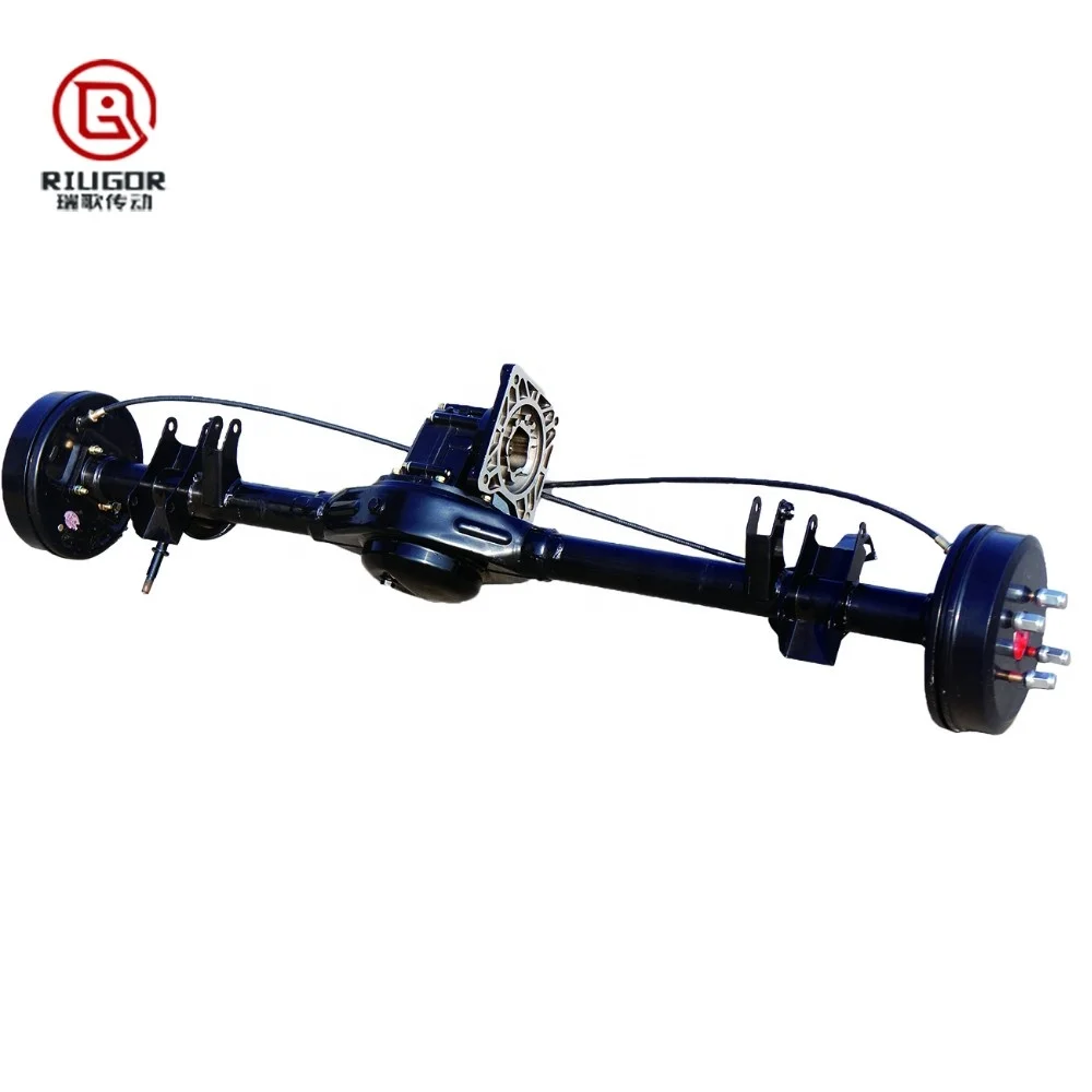 electric 3 wheels car integral rear axle differential with gearbox