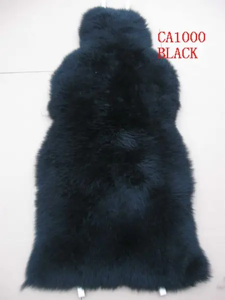 Sheepskin Seat Covers, Australian Full Size Car Seat Pad Soft Long Wool Warm Seat Cushions Cover Winter Protector