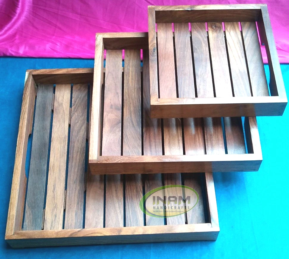 Serving tray for hotels and kitchens