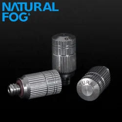 Natural Fog Cleanable Drip Free Hydroponics Mist Irrigation Stainless Steel Fog Nozzle
