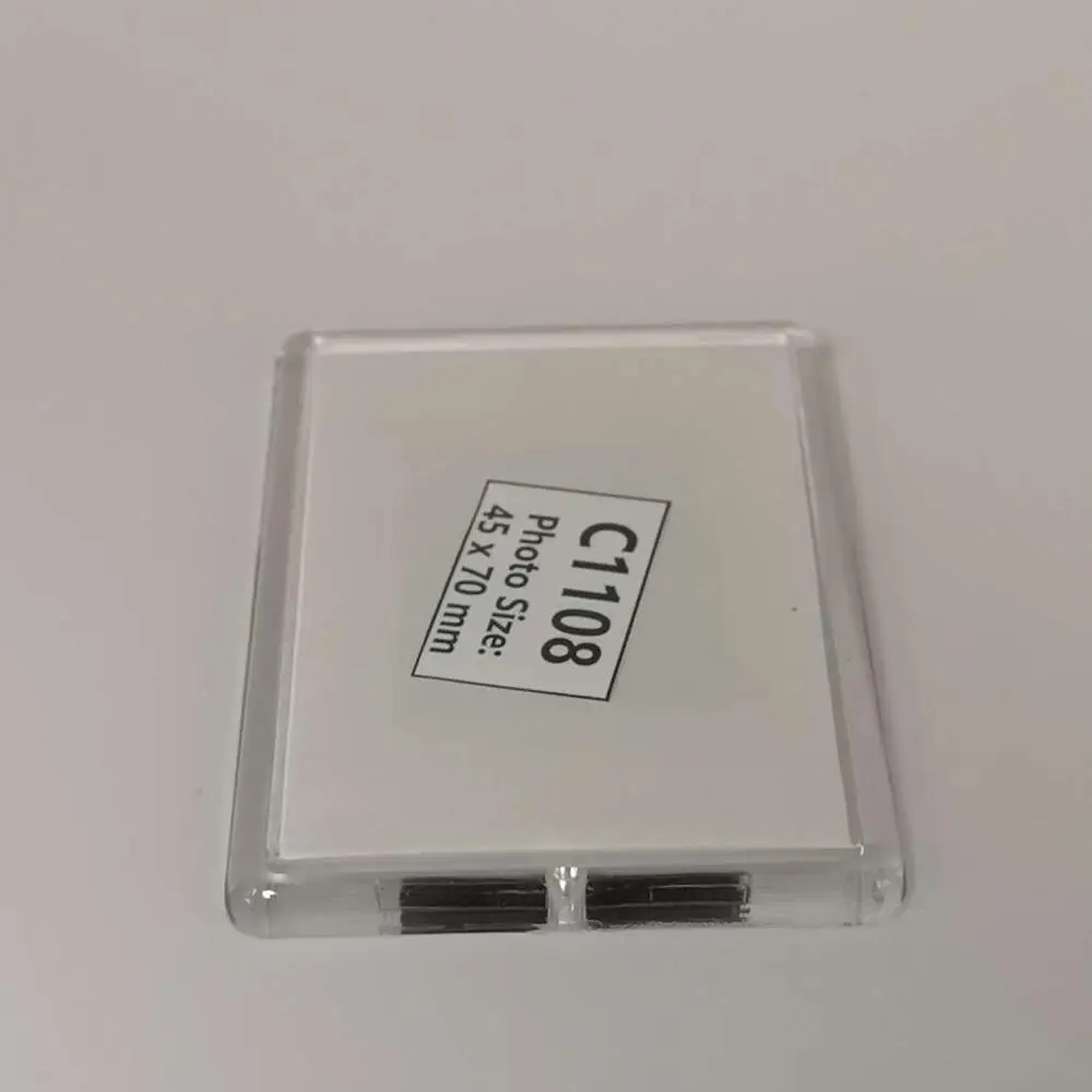 Bestselling STARWOOD#C1108 45*70mm Rectangular photo fridge magnet