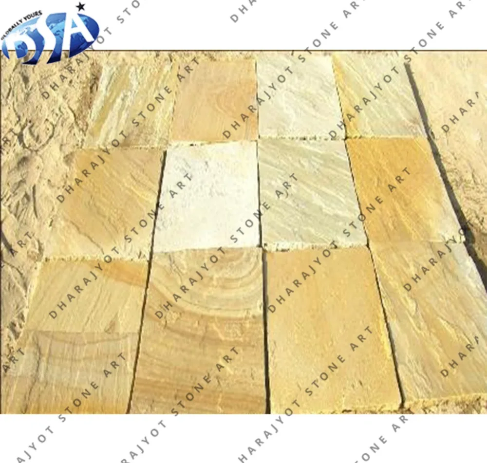 
Indian Sahara Sandstone Tiles 
