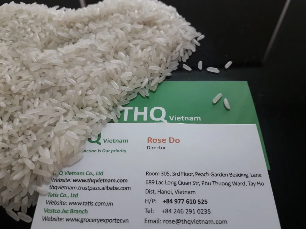 
Vietnamese Jasmine Rice 5% Broken With Perfect Quality From THQ Vietnam (WHATSAPP/WECHAT/VIBER - ROSE: +84 977 610 525) 