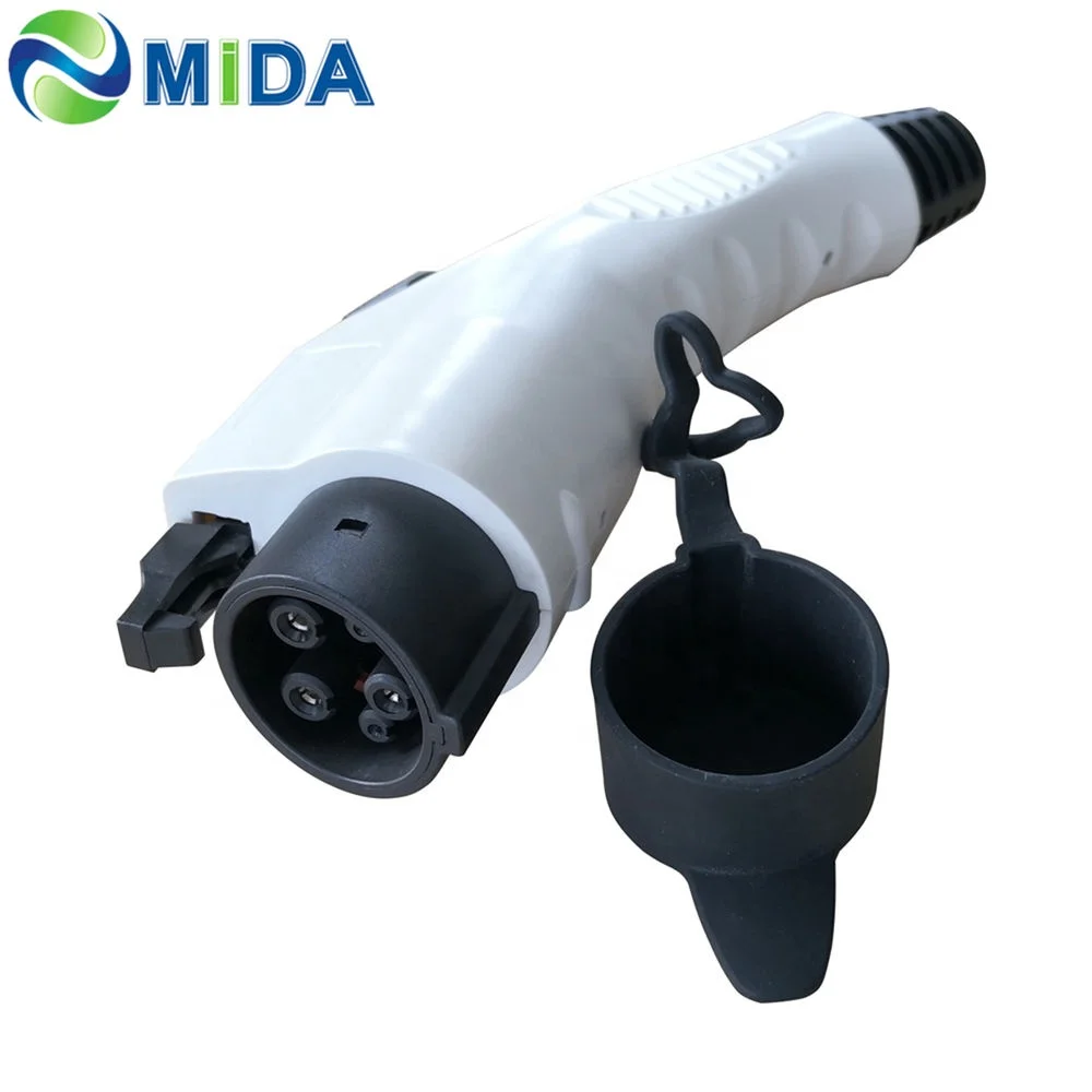  80A J1772 тип 1 EV разъем коннектор для домашней зарядки электрического автомобиля