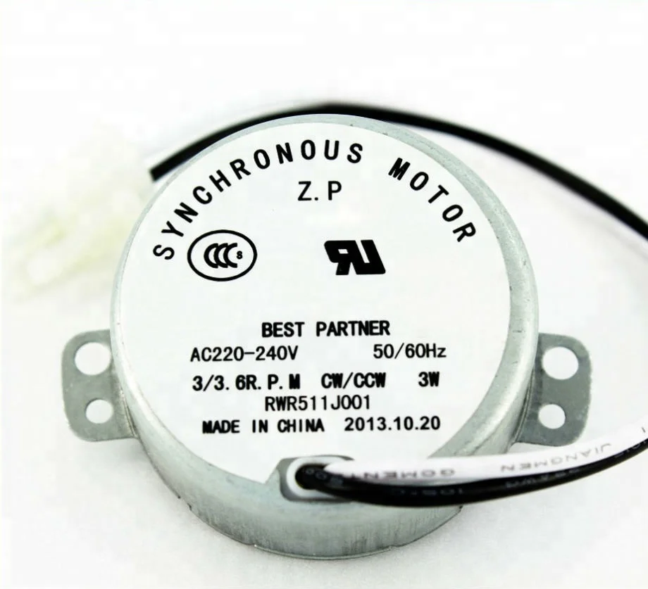 CE Approval 220V 240V 4W Synchronous Motor for Air conditioner Parts 49TYJ Synchronous Motor
