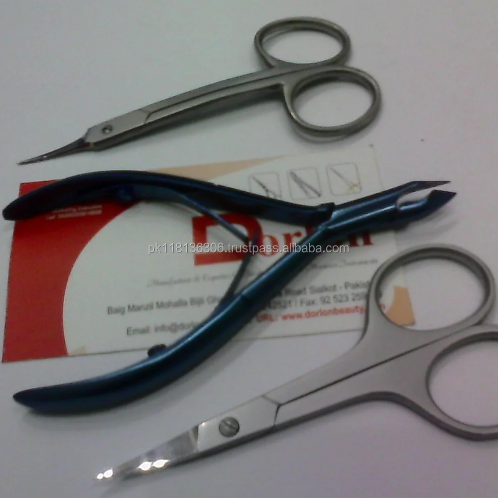 New Cuticle Nipper Scissor Nail Art Cleaner Manicure Pedicure Tools