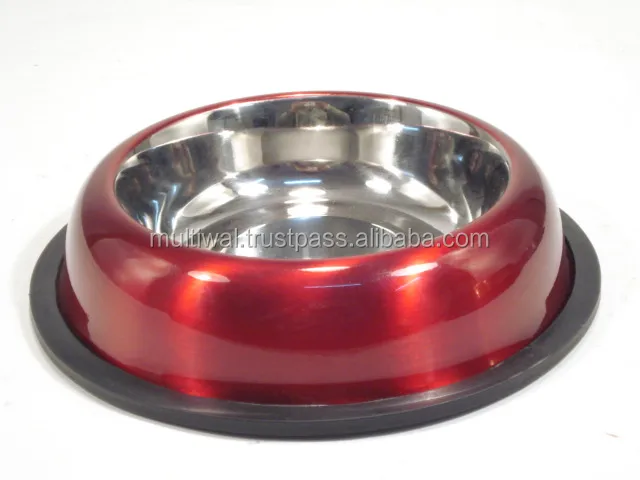 Stainless Steel Pet Product Dog Bowls Feeding Bowls