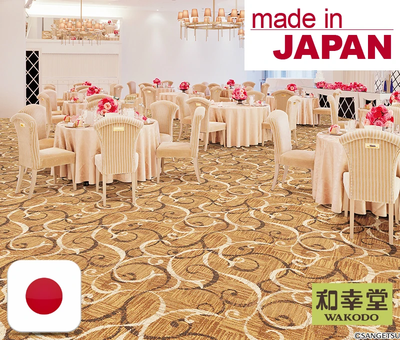 Sangetsu Colortec Carpet, Japanese Brands , Traditional Designs ,Made in Japan, Sample Available