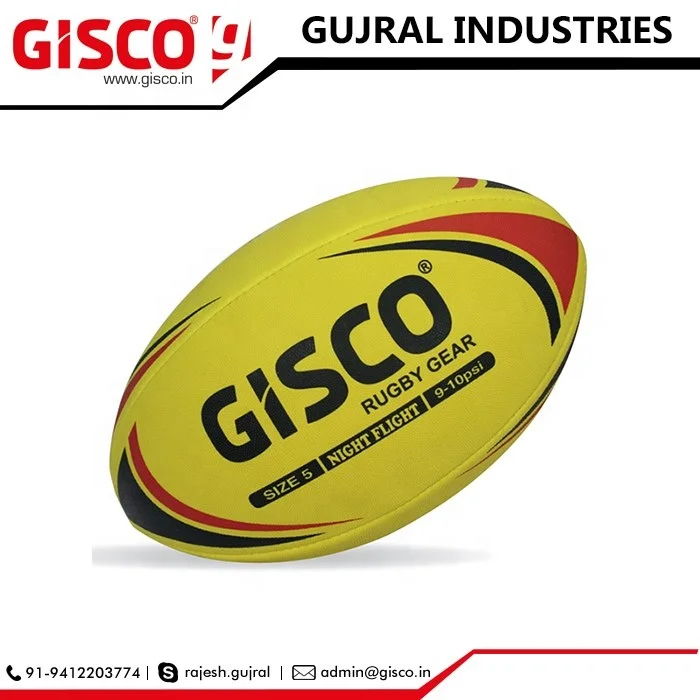 Best Price Gisco Trainer Rugby Ball From India