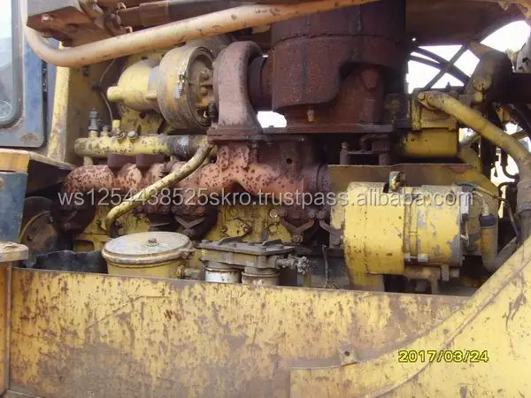 Low price original used Komatsu D155-2 bulldozer for sale