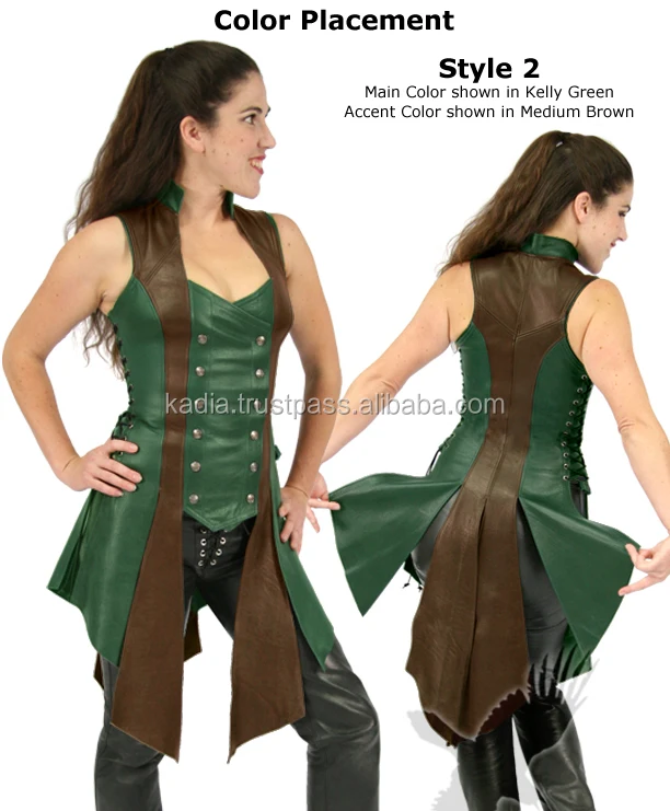 ladies leather Dress