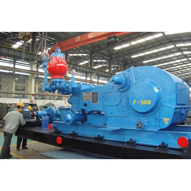
F500 500HP Water Well Drill Mud Pump Piston Pump 