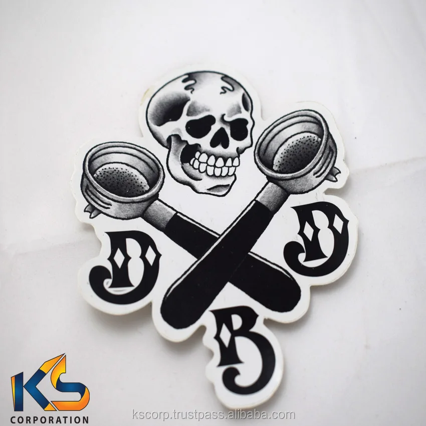 High Resistant outdoor Vinyl Stickers decals for Car Motorcycle Skate boards