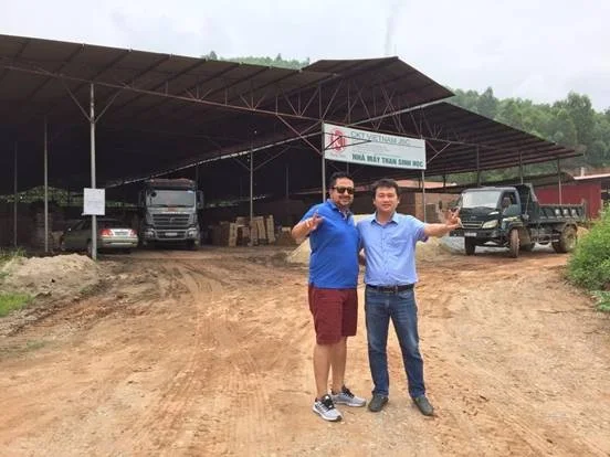 100% NATURAL HARDWOOD HEXAGONAL BRIQUETTE SAWDUST CHARCOAL FROM VIETNAM