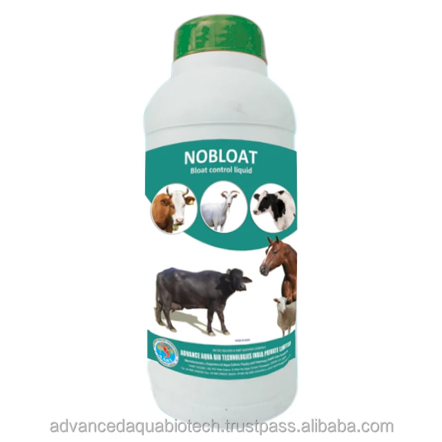 NOBLOAT -- Bloat control liquid for veterinary