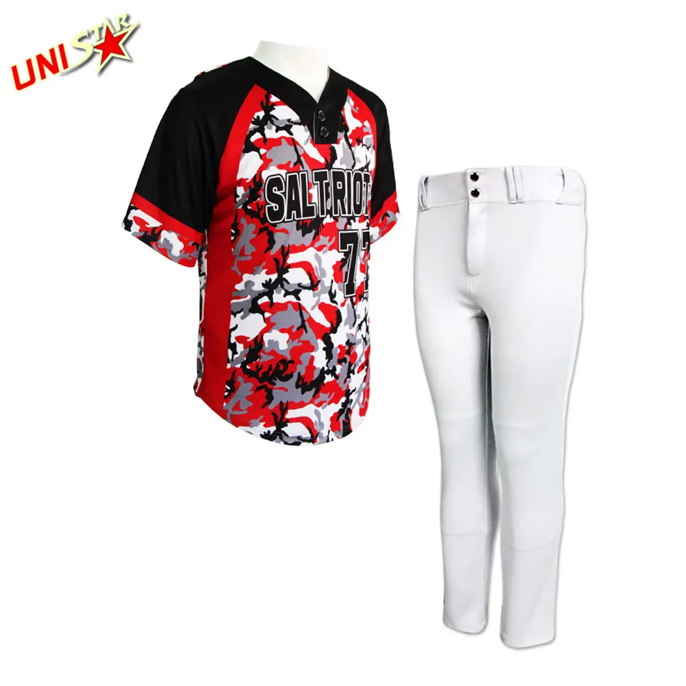 Custom Made Sublimation Baseball Uniform
