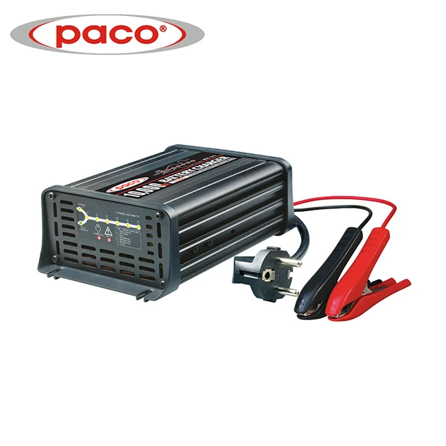 7 stages electric vehicle charger 12v 10A, charging batteries and cutting off it automatically
