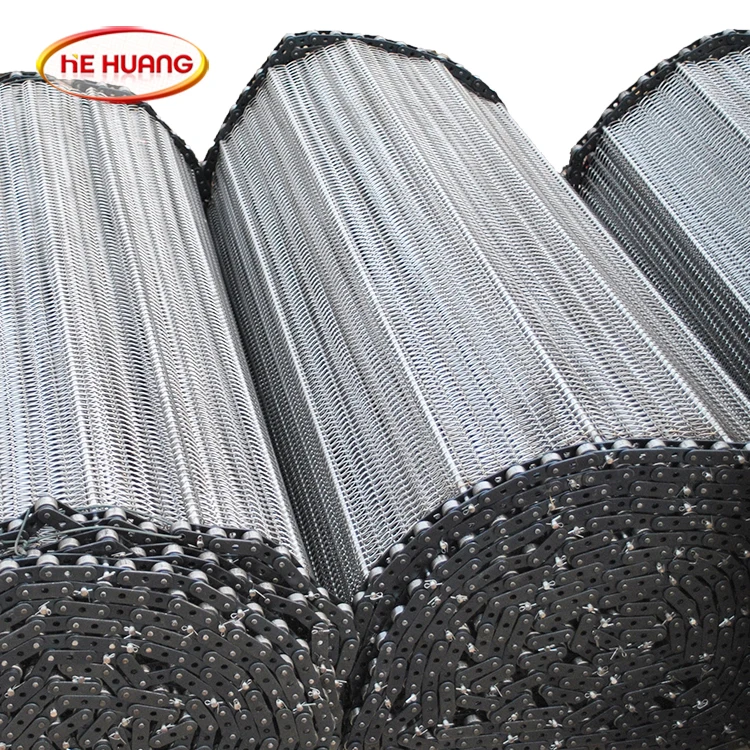 
Stainless steel Chain conveyor belt mesh /wire mesh conveyor belt (China supplies) 
