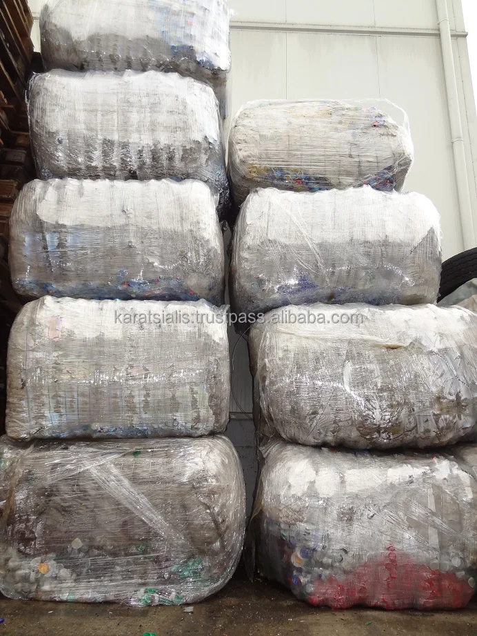 
PP / PE CAPS MIX COLORS GRINDED or BALES SCRAP-WASTE 