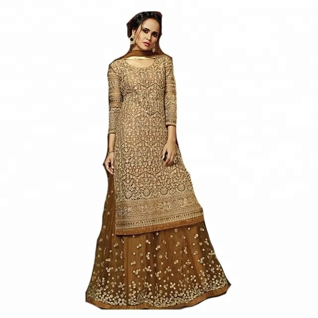 Тяжелая вышивка дизайнов Salwar Kameez/материал платья Salwar Kameez/женские Salwar Kameez