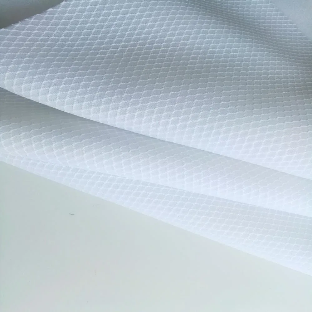soft diamond design 100% polyester air mesh 3d knitted spacer fabric