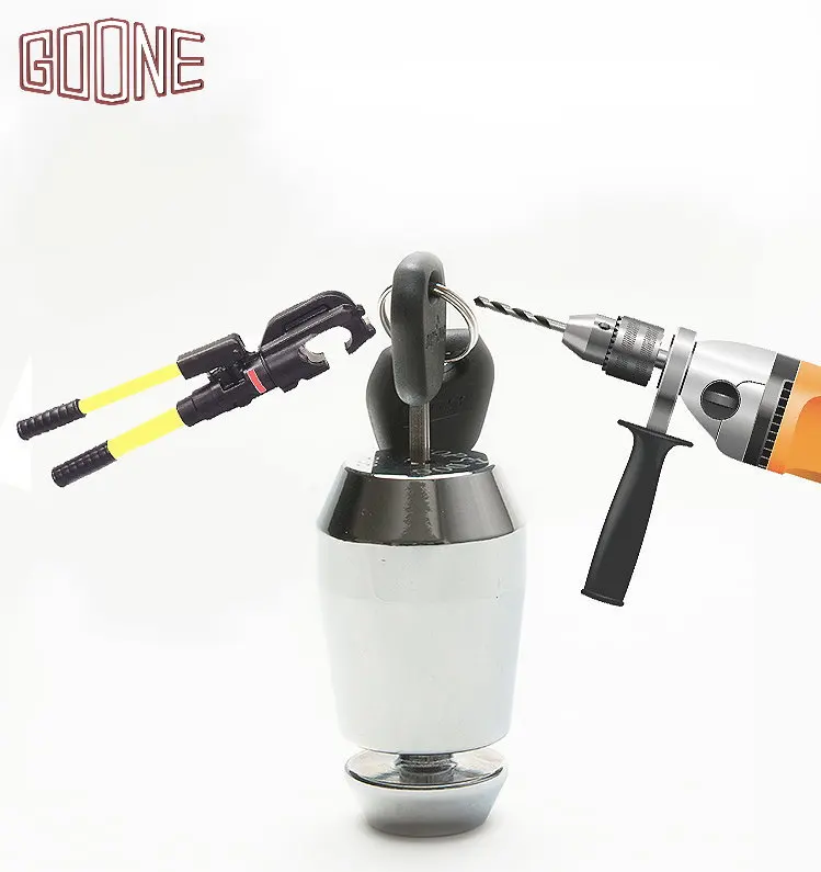 Special high security brake disc lock for motorcycle disc lock