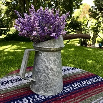 DECORATIVE FRENCH VINTAGE  WATER JUG WATER STORAGE JUG HANDMADE WATER KETTLE HANDMADE IRON JUG RESOLUTION STOCK