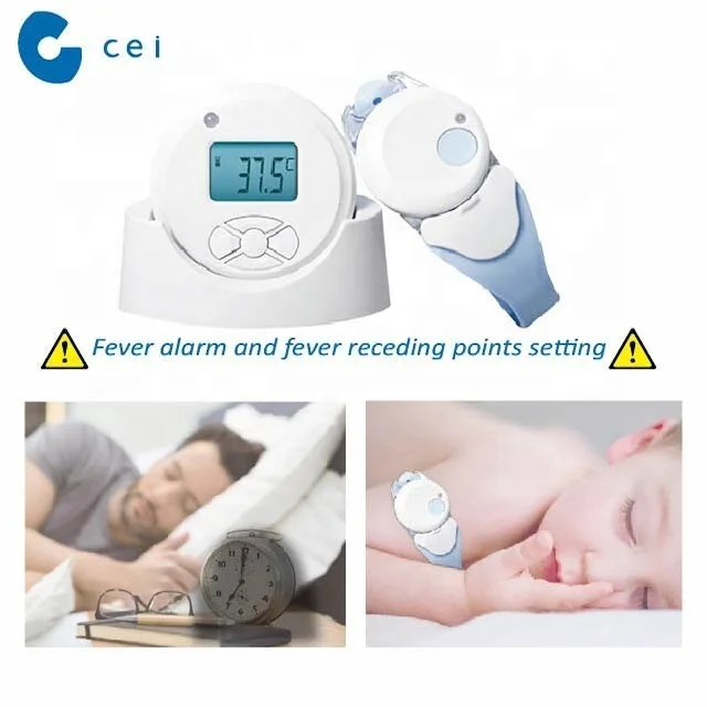 2021 Best Mini Wireless Temperature Sensor Baby Temperature Monitor With Alarm