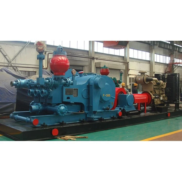 
F500 500HP Water Well Drill Mud Pump Piston Pump 