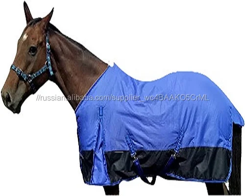 Высокое качество 600 денье два тона лошадь зимний коврик со стандартной шеей