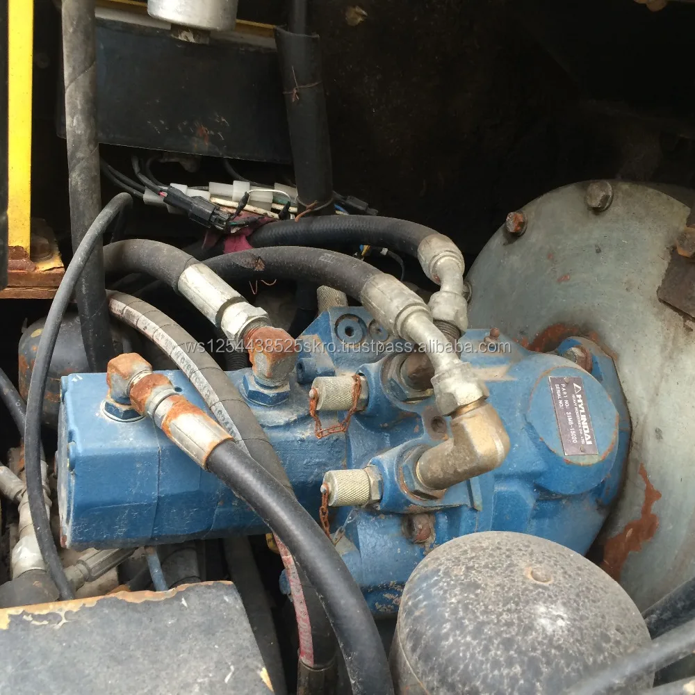 wheels excavator hyundai 60w-7 excavator digger for sale