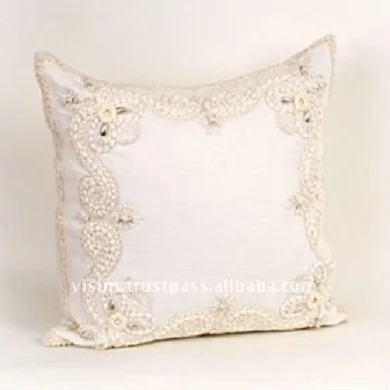 CUSHION COVER WITH EMBROIDERY WORK FOR HOME/HOTEL DECORATION ON SALE