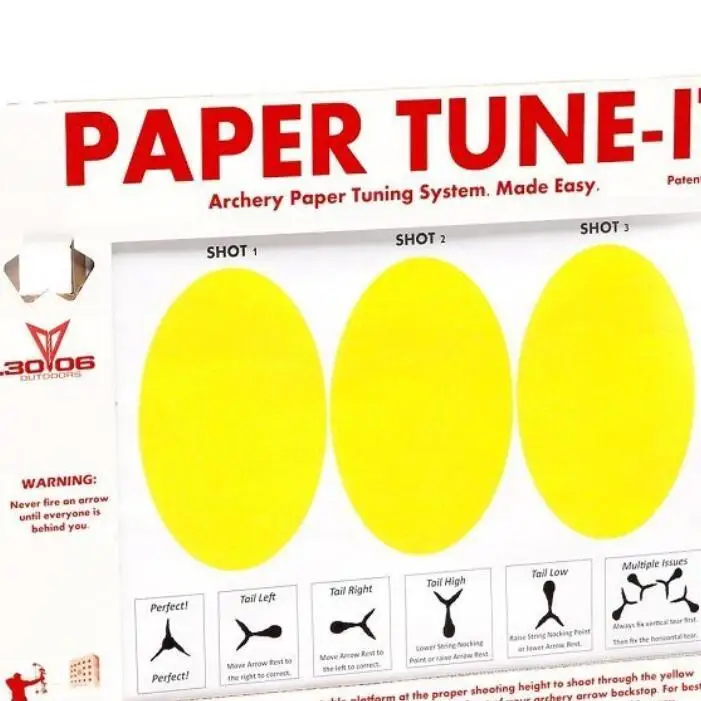 Outdoor Archery Paper Tuning System 3d Shooting Targets