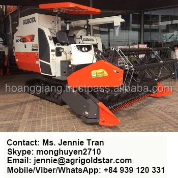 
JAPANESE COMBINE HARVESTER DC 105, MADE IN THAILAND - EXPORT WORLDWIDE - LOWEST PRICE - HIGHEST QUALITY - STRONGEST ENGINE - SAL 