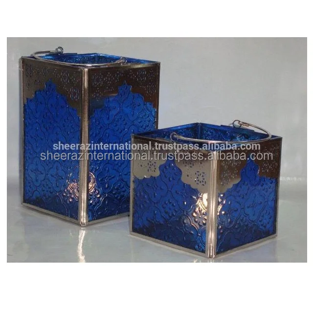 Moroccan Hanging Ramadan lantern Turkish Mosaic Hanging Lantern Lamp Colored Glass Decorative Morocco Chandeliers Pendant Lights