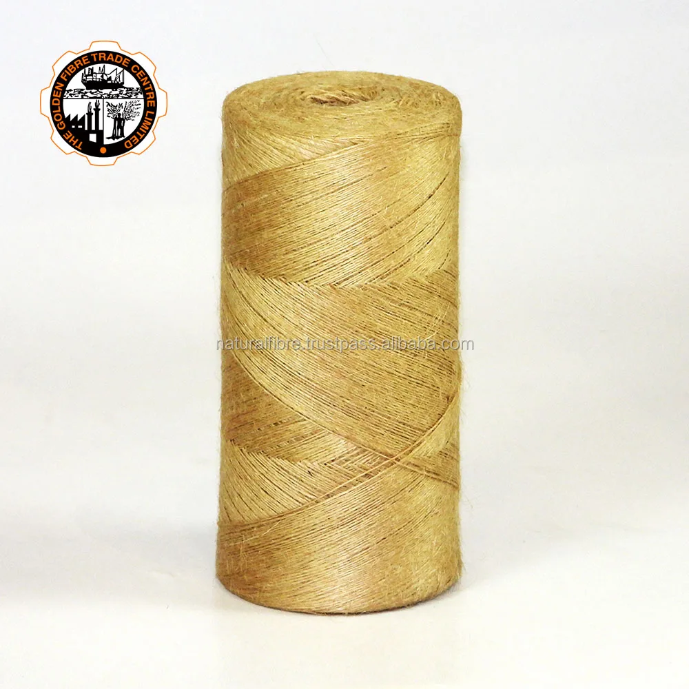 
Sacking Quality Eco-Friendly Carpet Making Hank Packed Jute Yarn from Bangladesh 