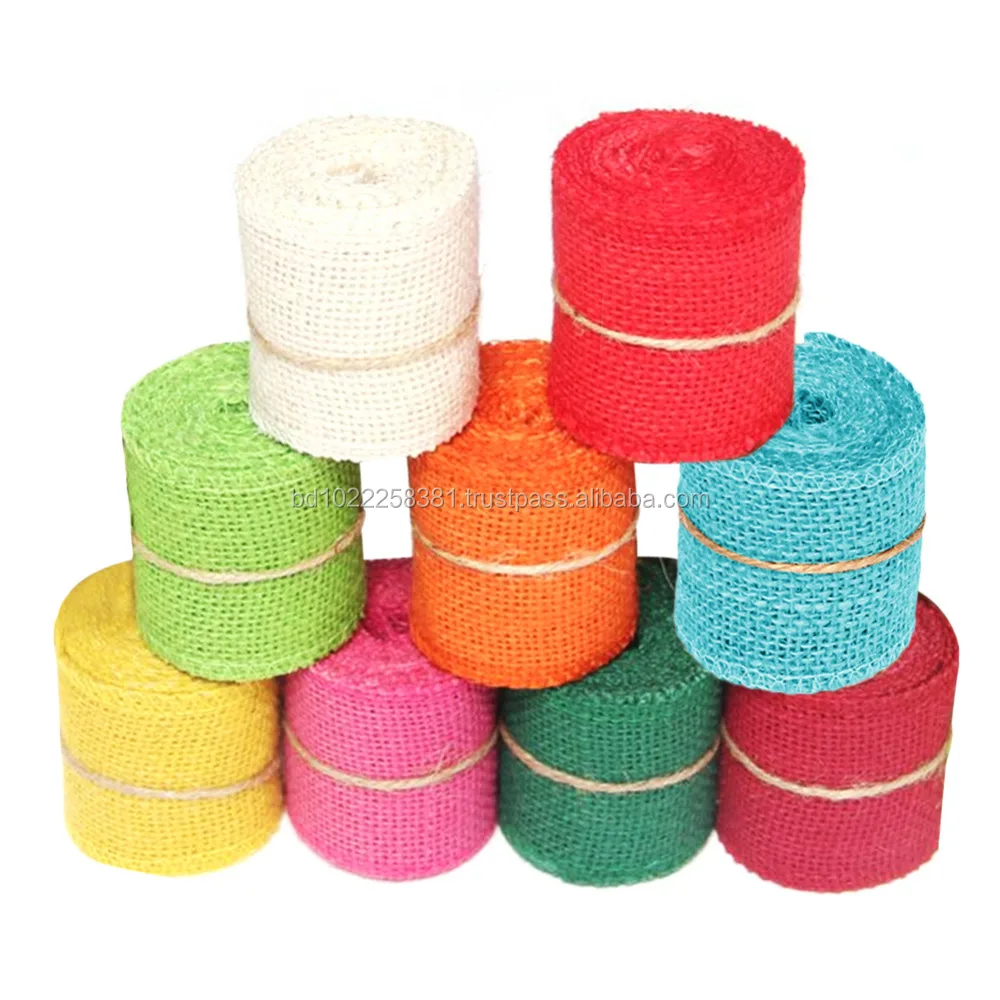 CB Quality 6 MM Color Jute Rope jute battling rope, natrual and envriomental 100% natural jute hemp rope