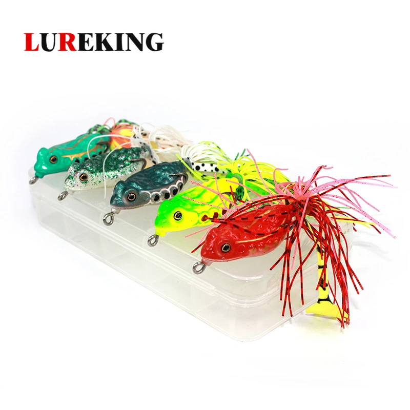 Manufacturer Supply Frog Fishing Lure Bait, Lifelike 8.2g Bass Lures