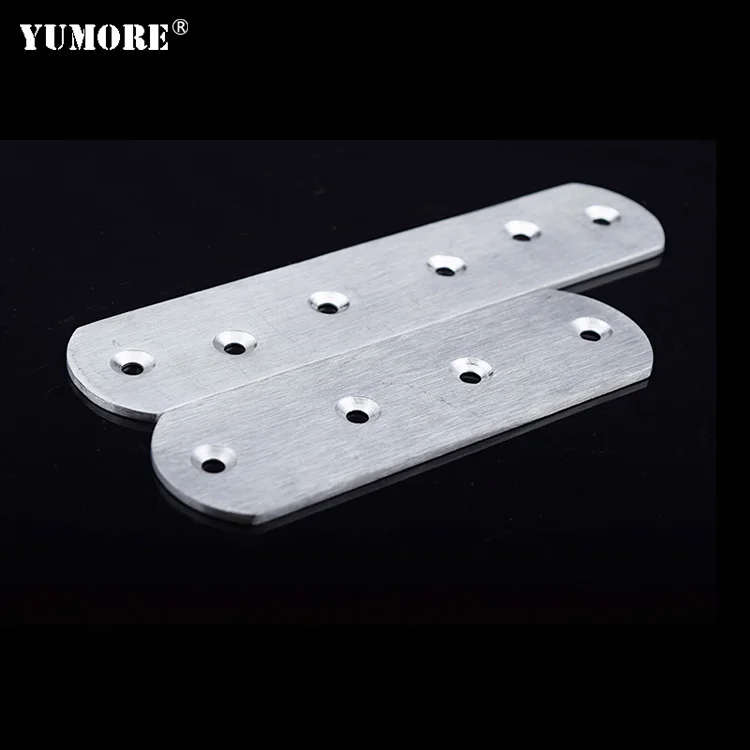 Wholesale Wall Mounted Anchor Straight Corner Brace Black Powder Flat Panel Flat Metal Bracket