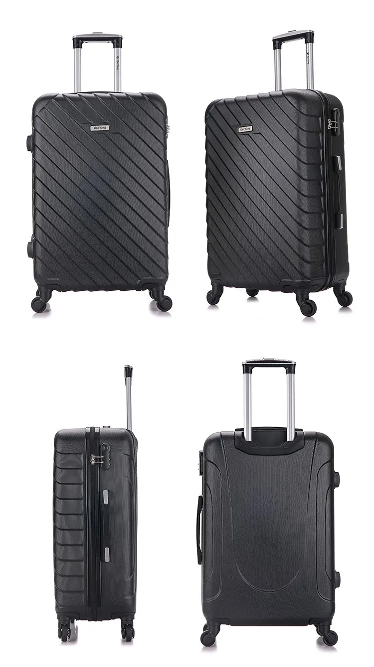 Customize Travel Trolley Case Bag Carry On Suitcase Luggage abs hard luggage